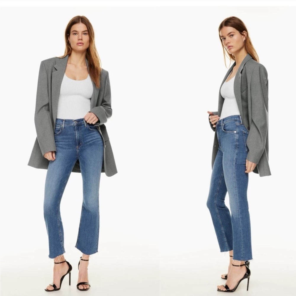 Citizens of Humanity Isola Cropped Boot Premium Vintage Kick Flare Jeans